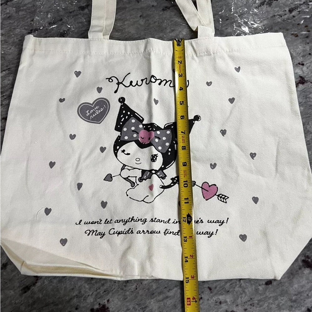 Kuromi Sanrio Tote Bag Purse Handbag Cute New Free Shipping - Picture 3 of 3